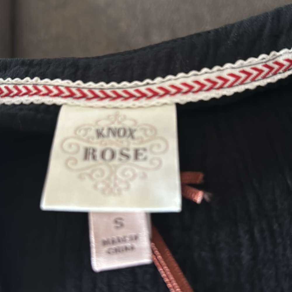 Knox Rose Bohemian Style Tank Sz S - Picture 3 of 5